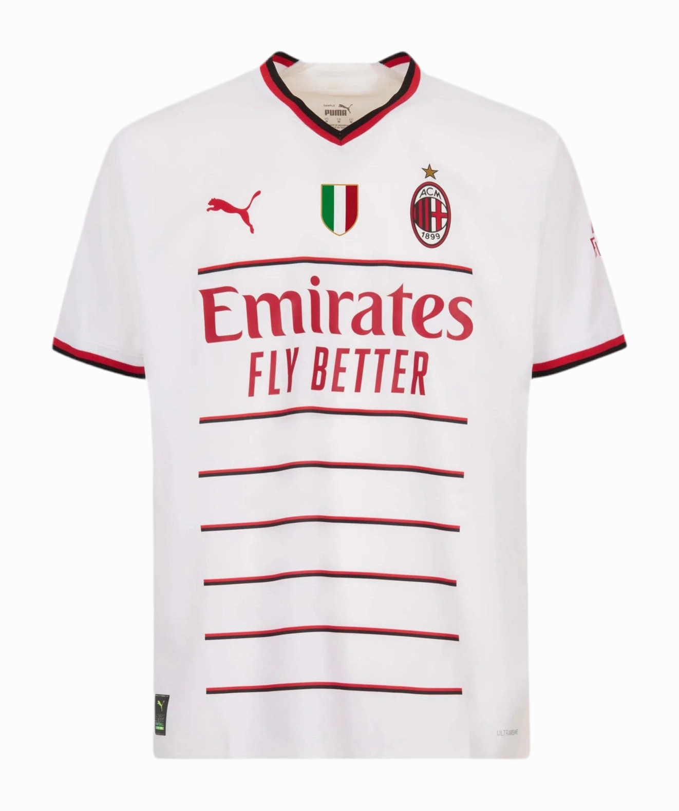 football fan socks Camisa Milan II 22/23 - Verso - Retr football club merchandise