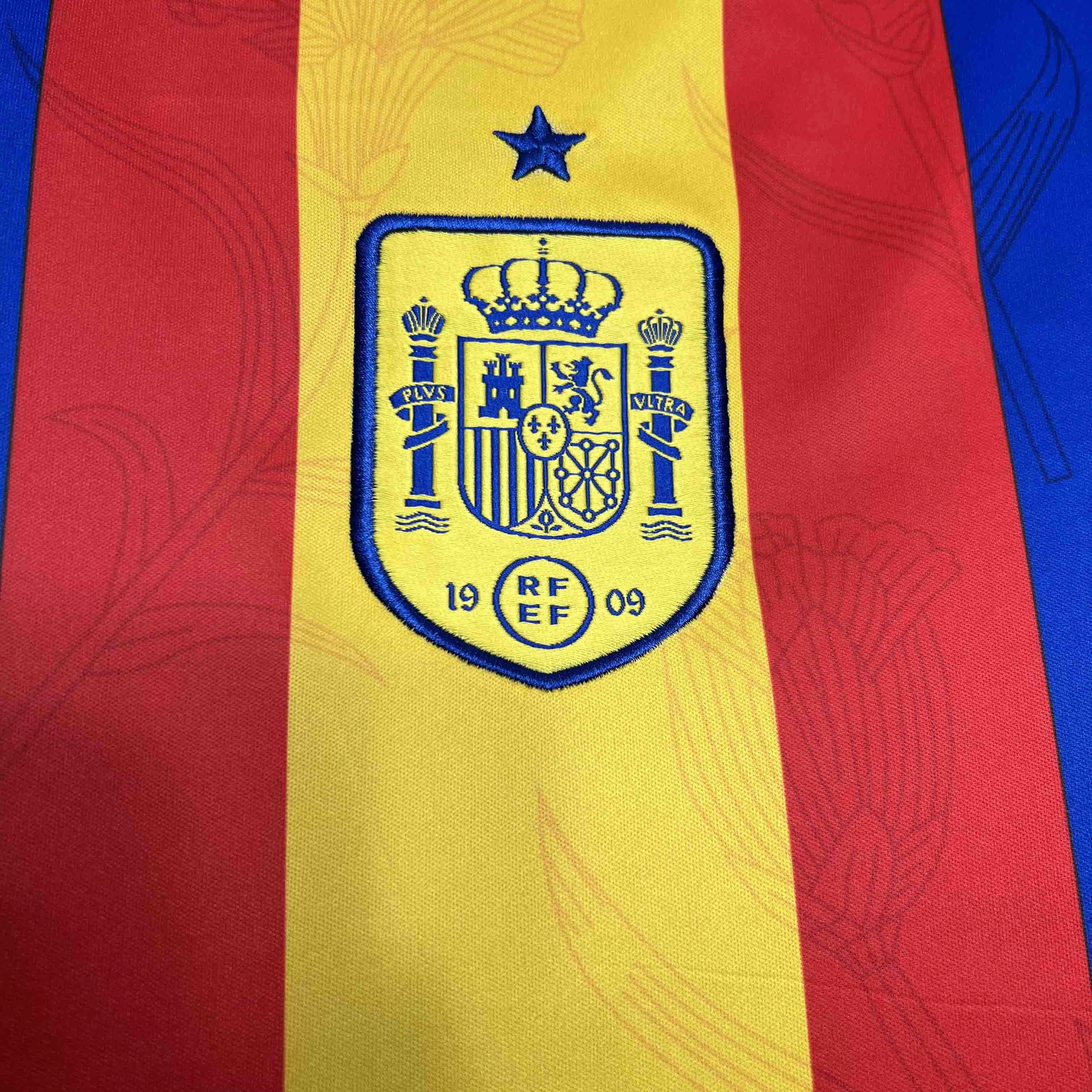 football fan stickers Camisa Espanha Pr Jogo 24/25 - Verso - Torcedor