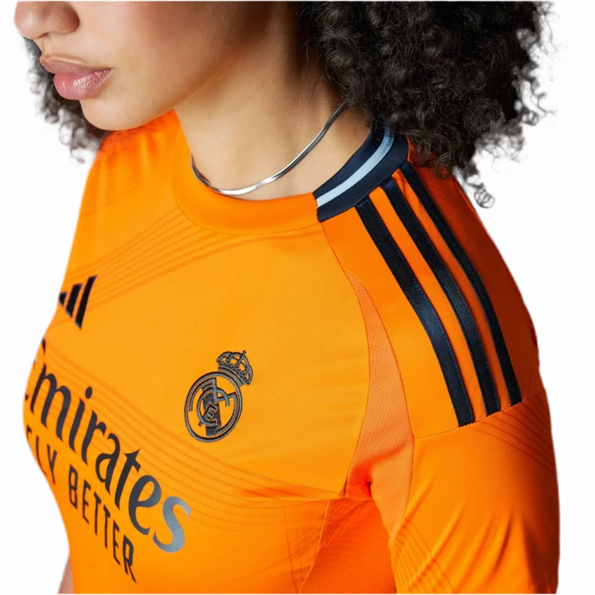 football fan stickers Camisa Real Madrid II 24/25 - Verso - Feminina