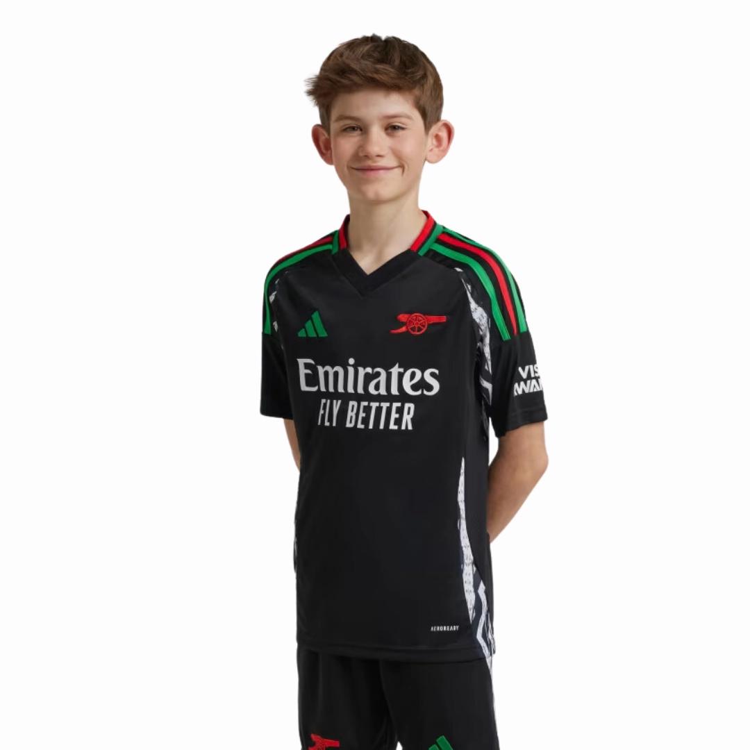 football fan stickers Conjunto Arsenal II 24/25 - Vers?o - Infantil football club hoodies