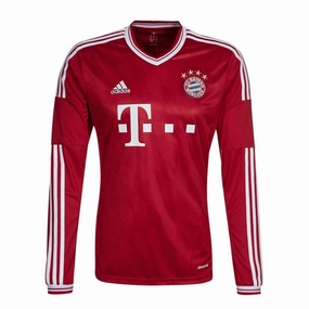 football fan towels Camisa Bayern de Munique I 13/14 - Verso - Retr - Manga Longa football fan scarves