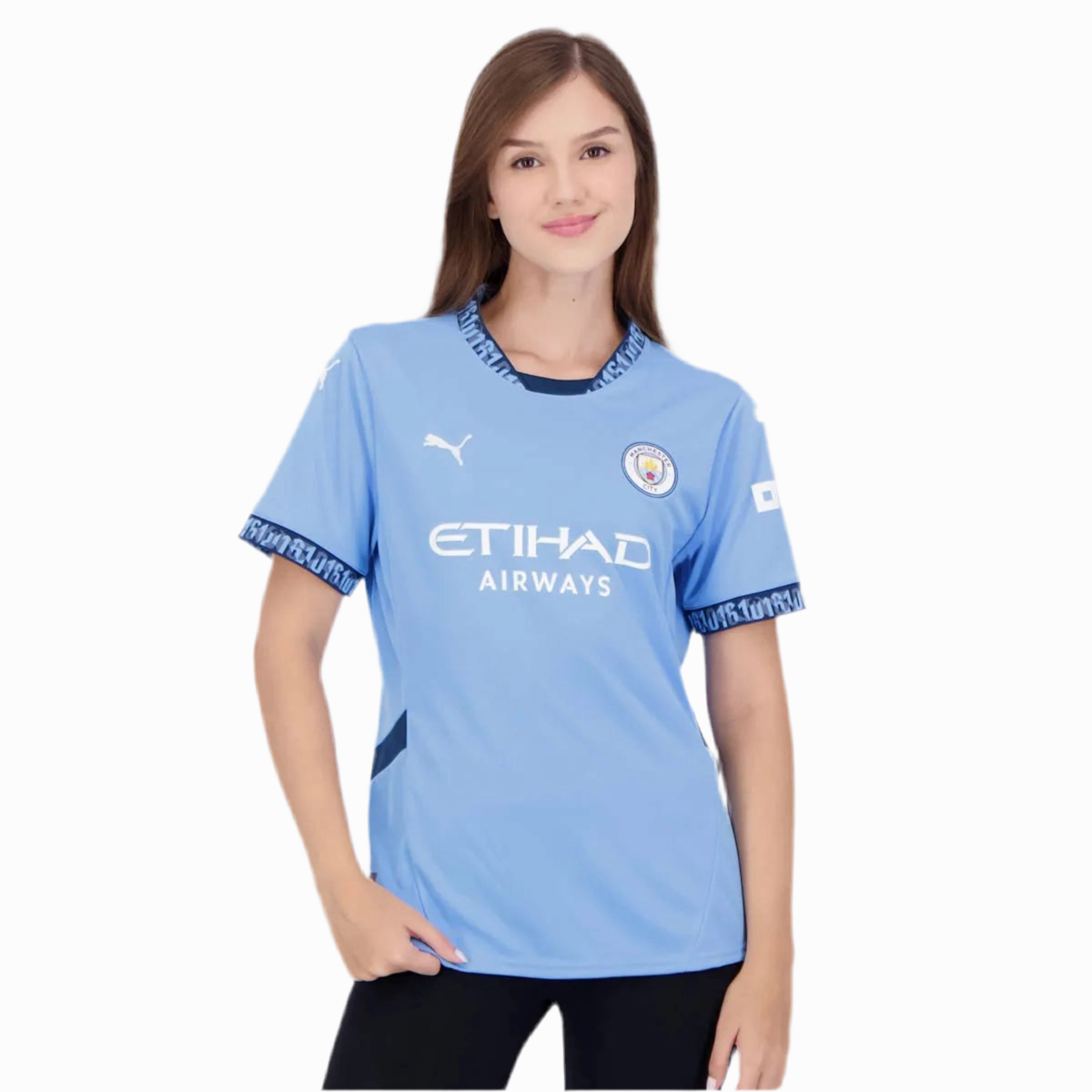 football fan towels Camisa Manchester City I 24/25 - Verso - Feminina football fan phone cases