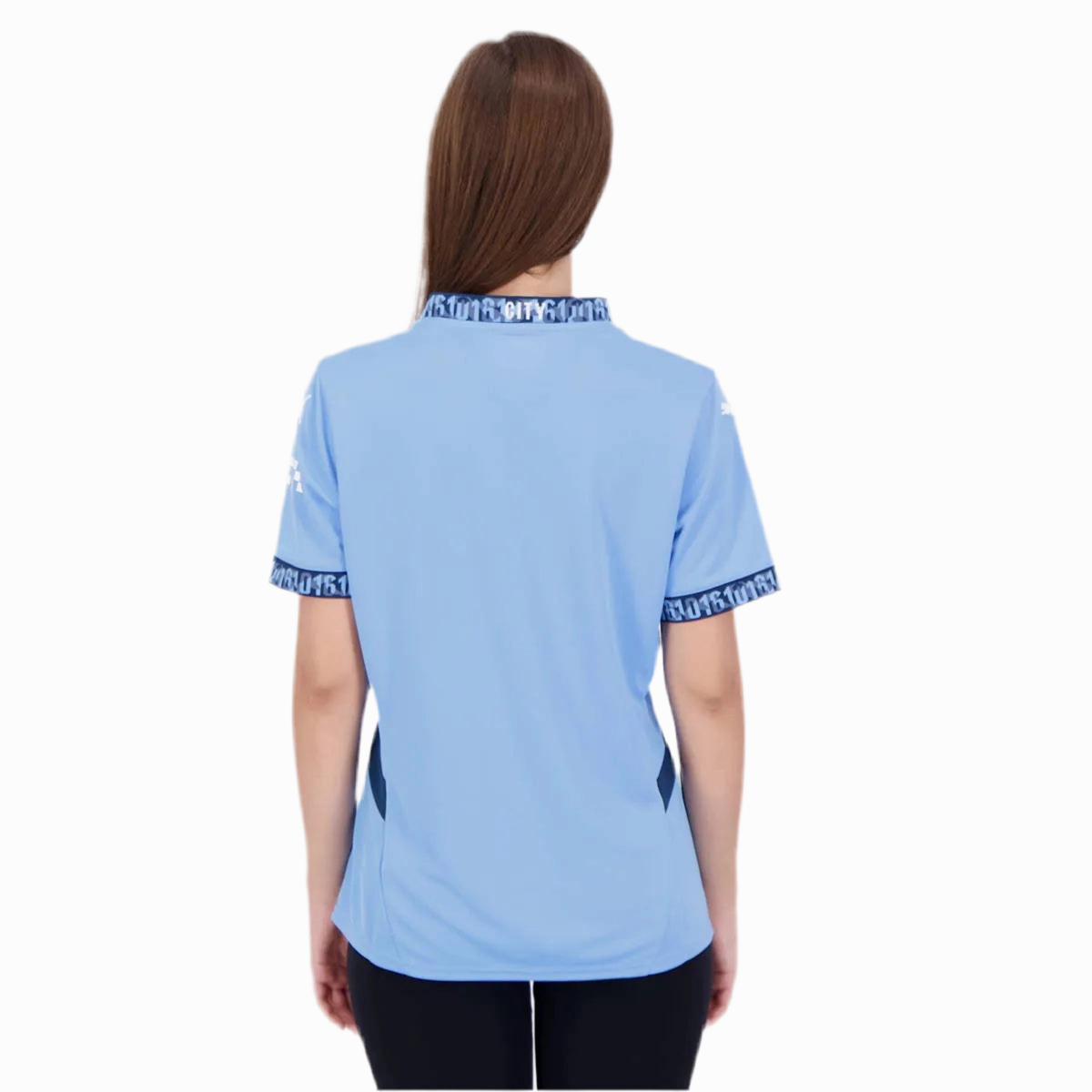 football fan towels Camisa Manchester City I 24/25 - Verso - Feminina