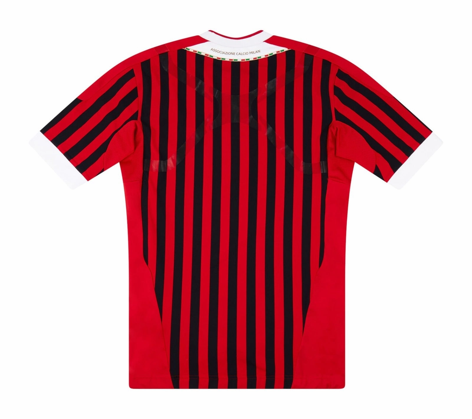 football fan towels Camisa Milan I 11/12 - Verso - Retr