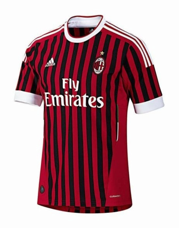football fan towels Camisa Milan I 11/12 - Verso - Retr soccer fan mugs