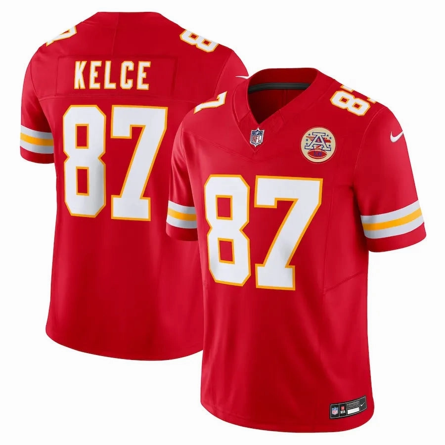 football fan towels Camisa NFL Kansas City Chiefs Travis Kelce 87 Nike Limited Jersey Vermelha football fan banners