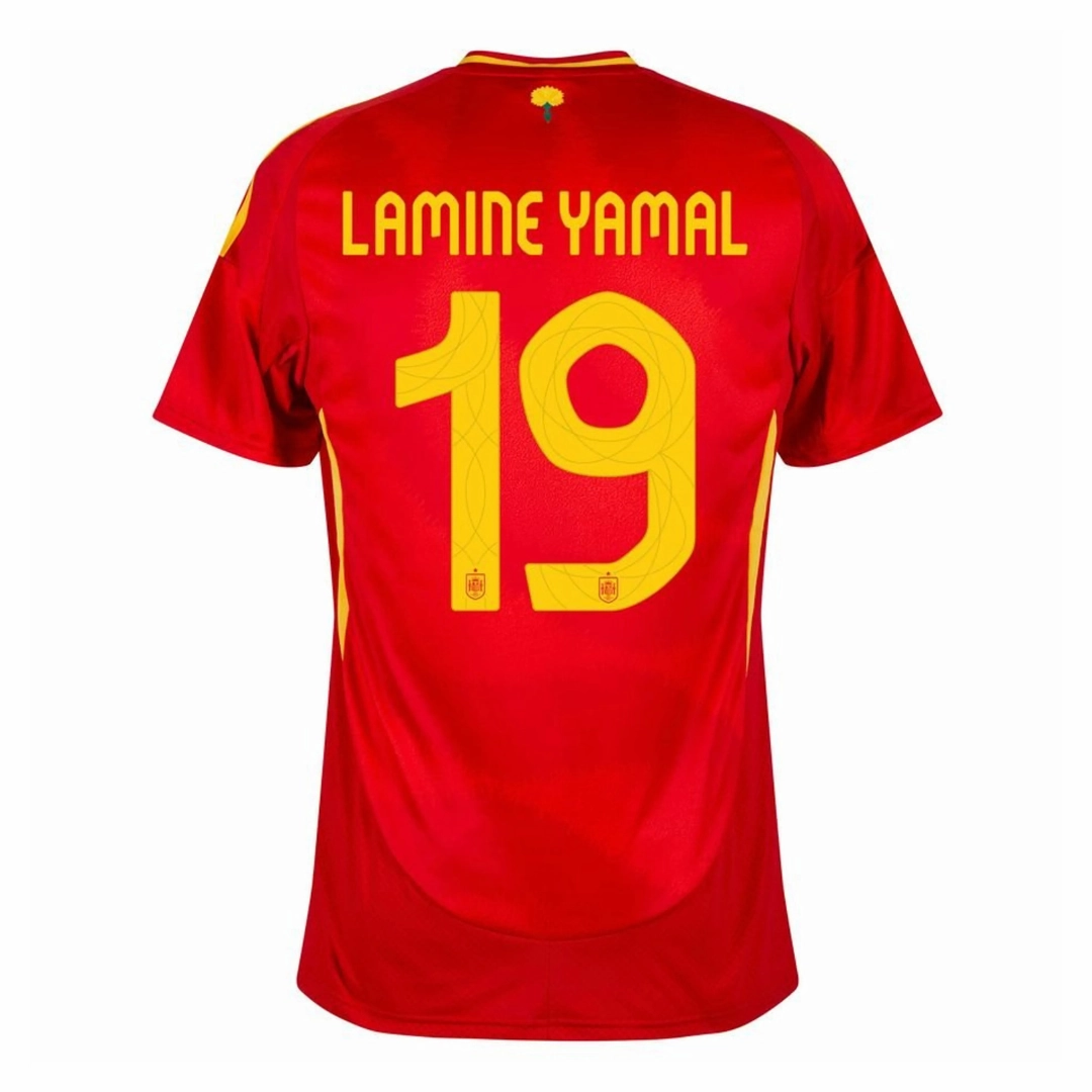football fan umbrellas Camisa Espanha I 24/25 LAMINE YAMAL N19- Verso - Torcedor football fan flags