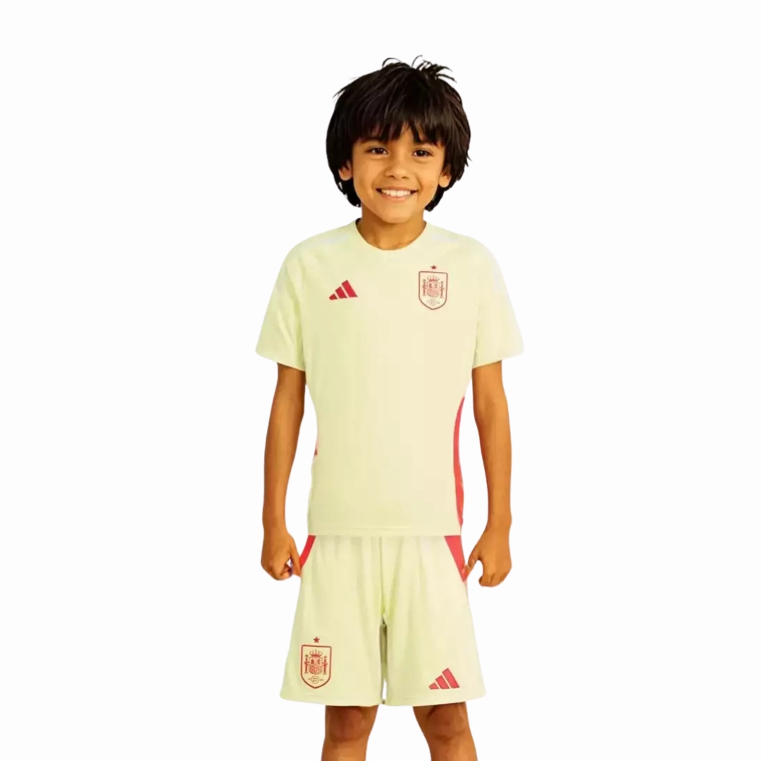 football fan wallets Conjunto Espanha II 24/25 - Verso - Infantil soccer fan wristbands