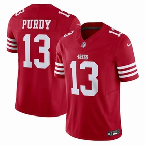 football fan water bottles Camisa NFL San Francisco 49ers Brock Purdy 15 Nike Limited Jersey Vermelha premier league socks