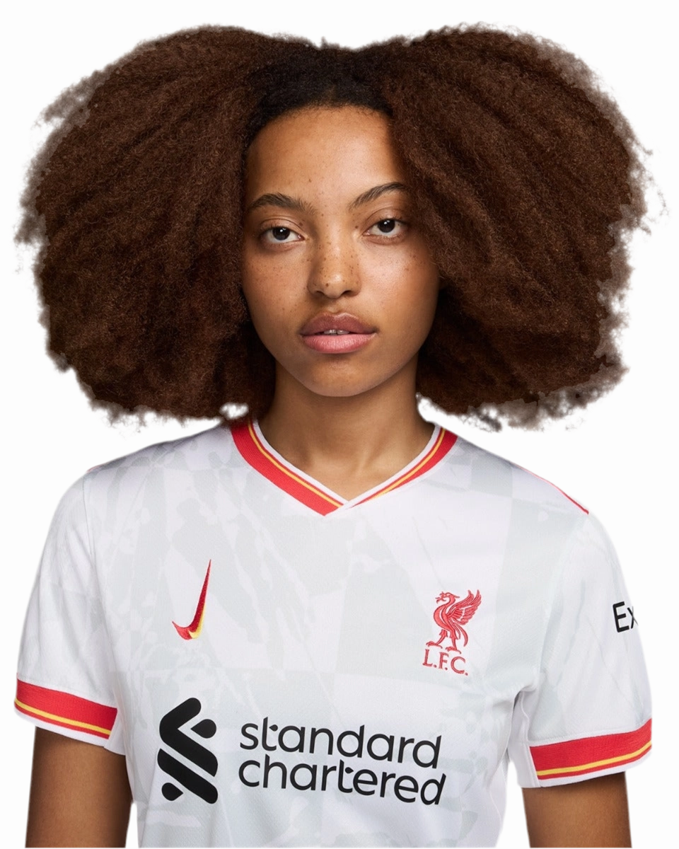 football fan wristbands Camisa Liverpool III 24/25 - Verso - Feminina