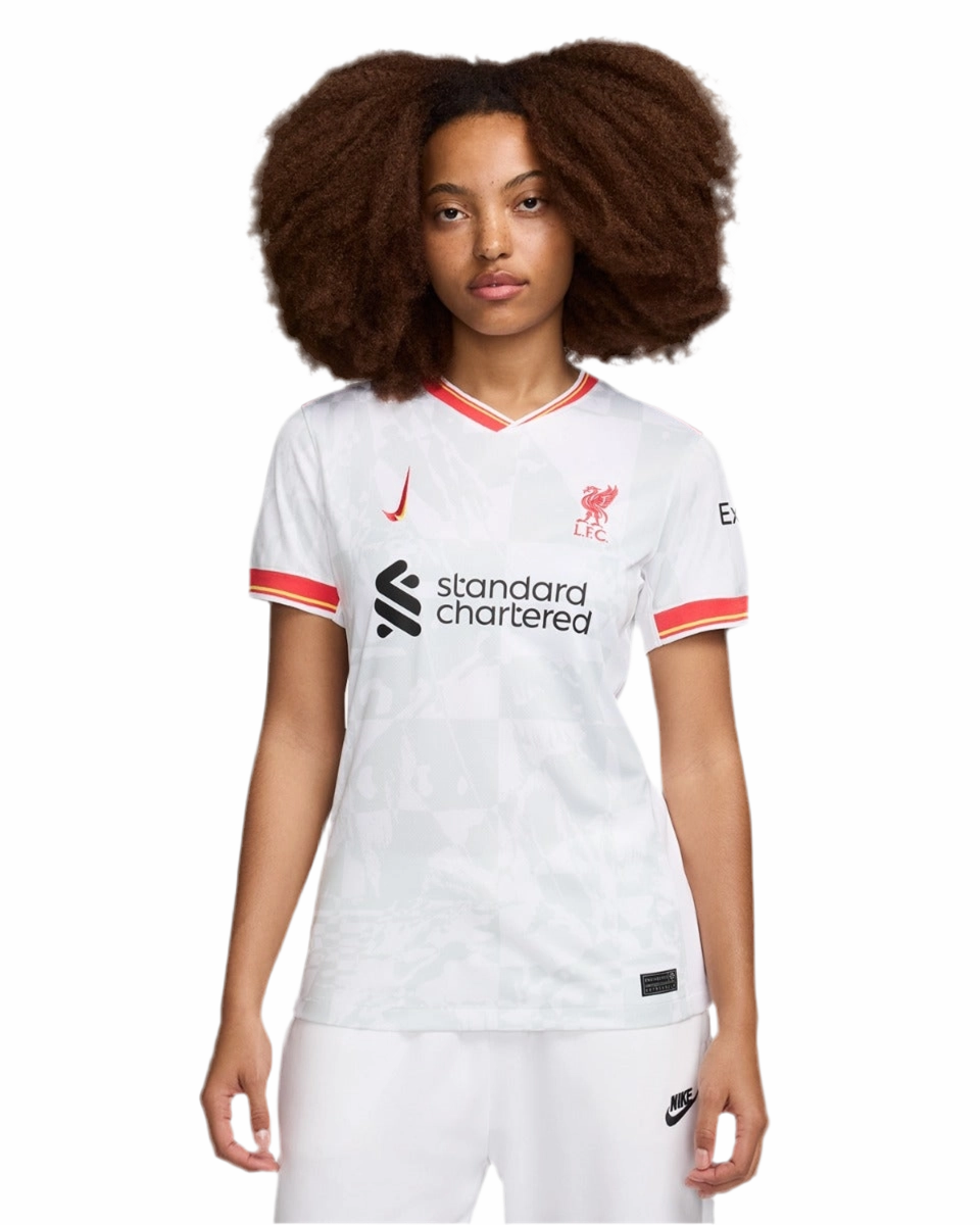 football fan wristbands Camisa Liverpool III 24/25 - Verso - Feminina football club scarves