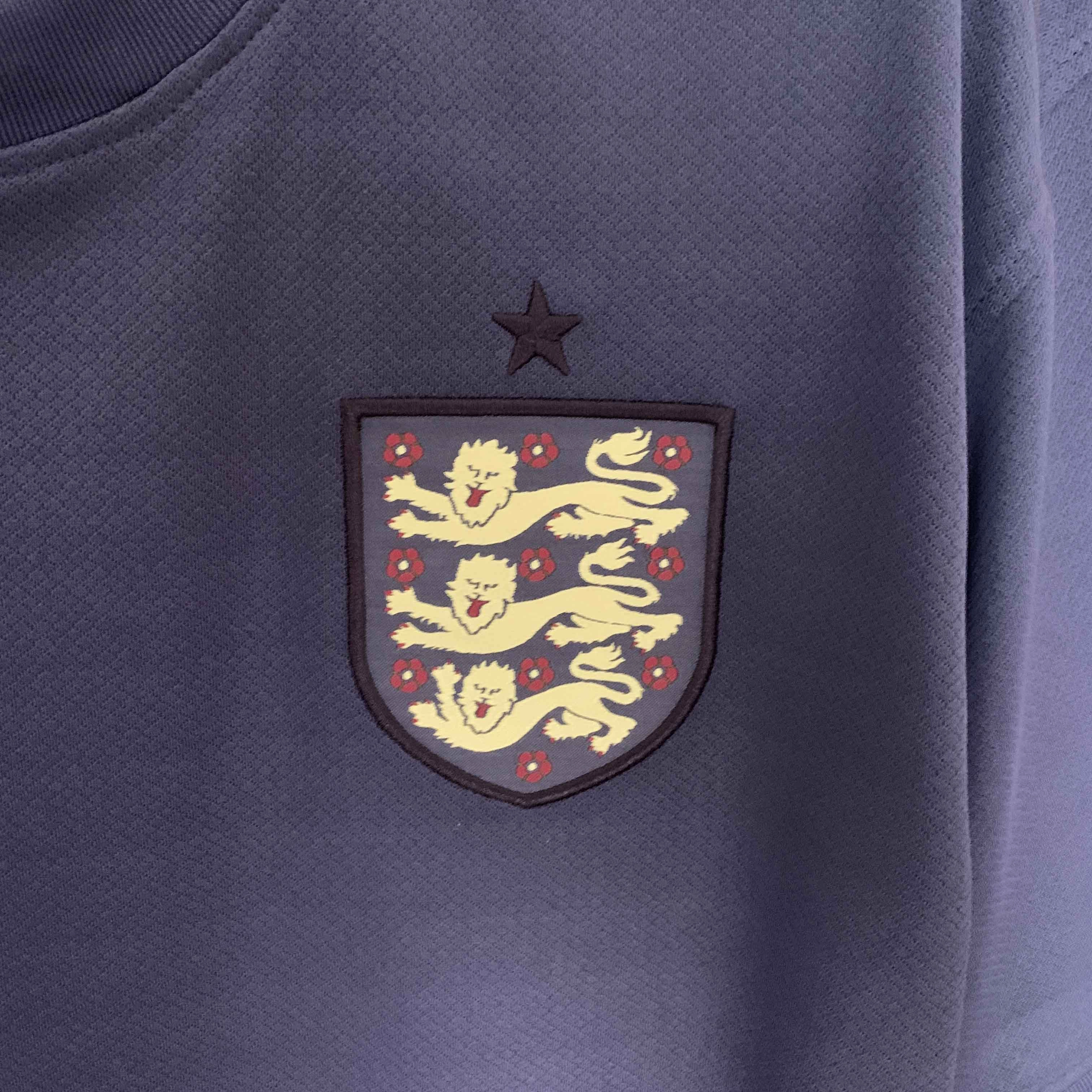 football gloves for supporters Camisa Inglaterra II 24/25 - Verso - Torcedor
