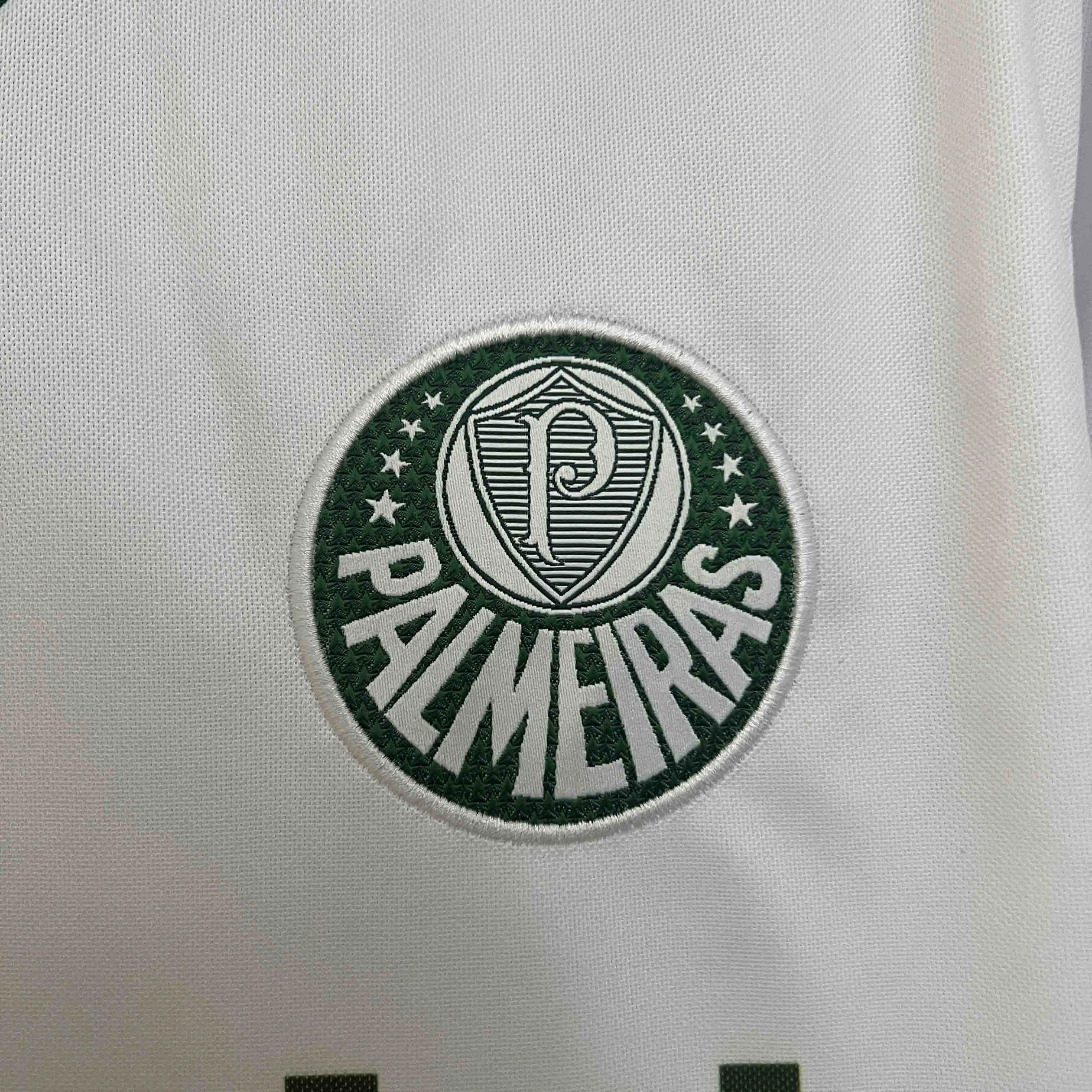 football gloves for supporters Camisa Palmeiras II 97/98 - Verso - Retr