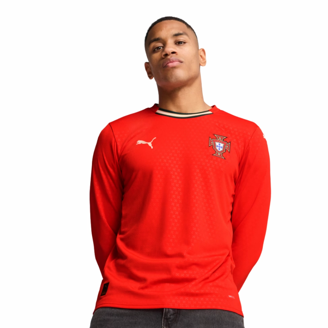 football gloves for supporters Camisa Portugal I 25/26 - Verso - Manga Longa premier league keychains