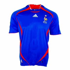 football hoodies for fans Camisa Frana I 06/07 - Verso - Retr soccer fan hoodies