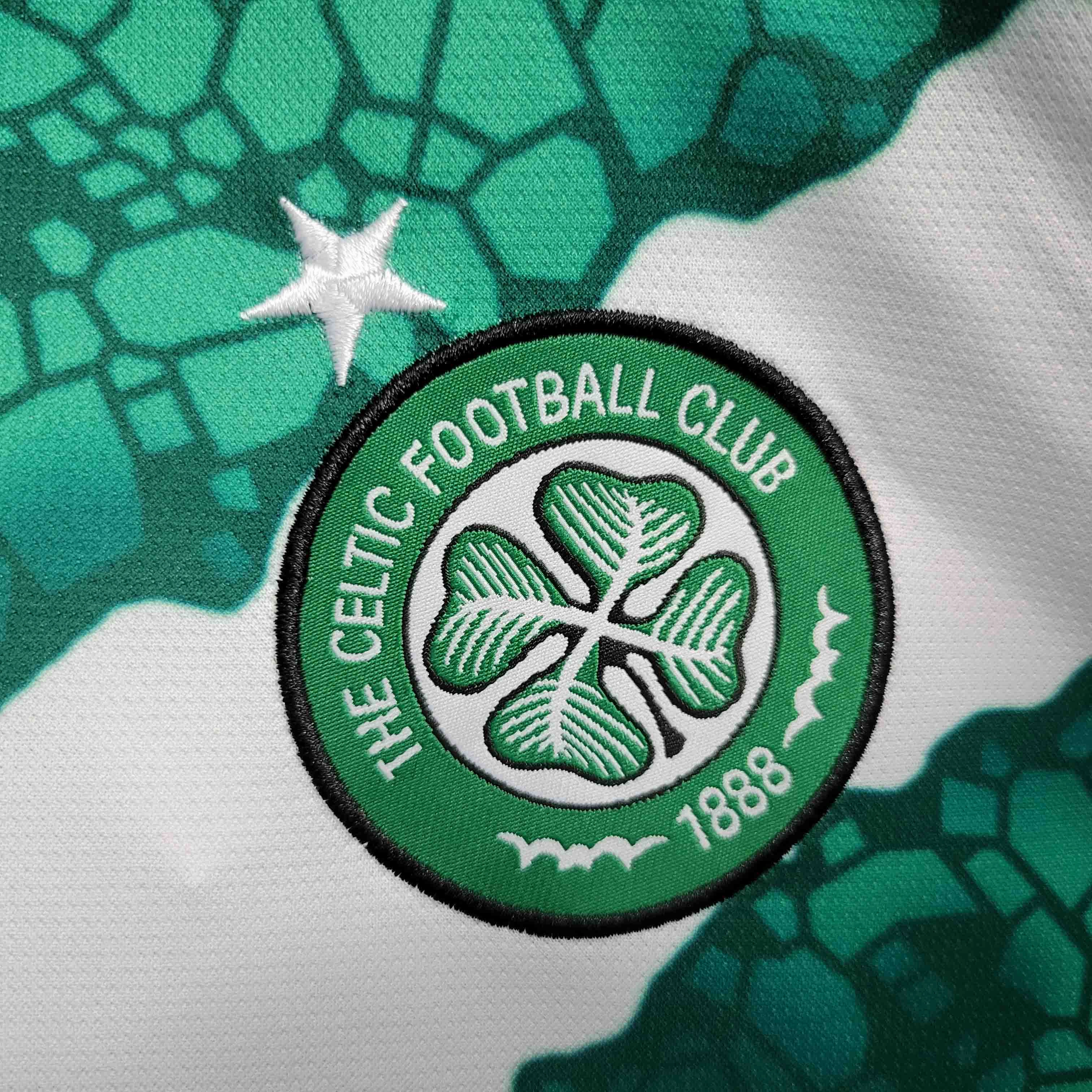 football jersey collection Camisa Celtic I 23/24 - Verso - Torcedor