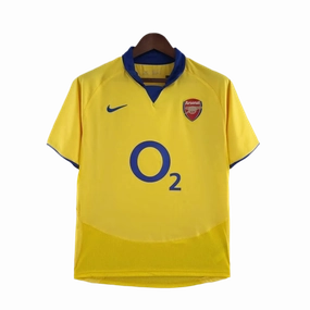 football matchday essentials Camisa Arsenal II 02/03 - Verso - Retr premier league fan shop