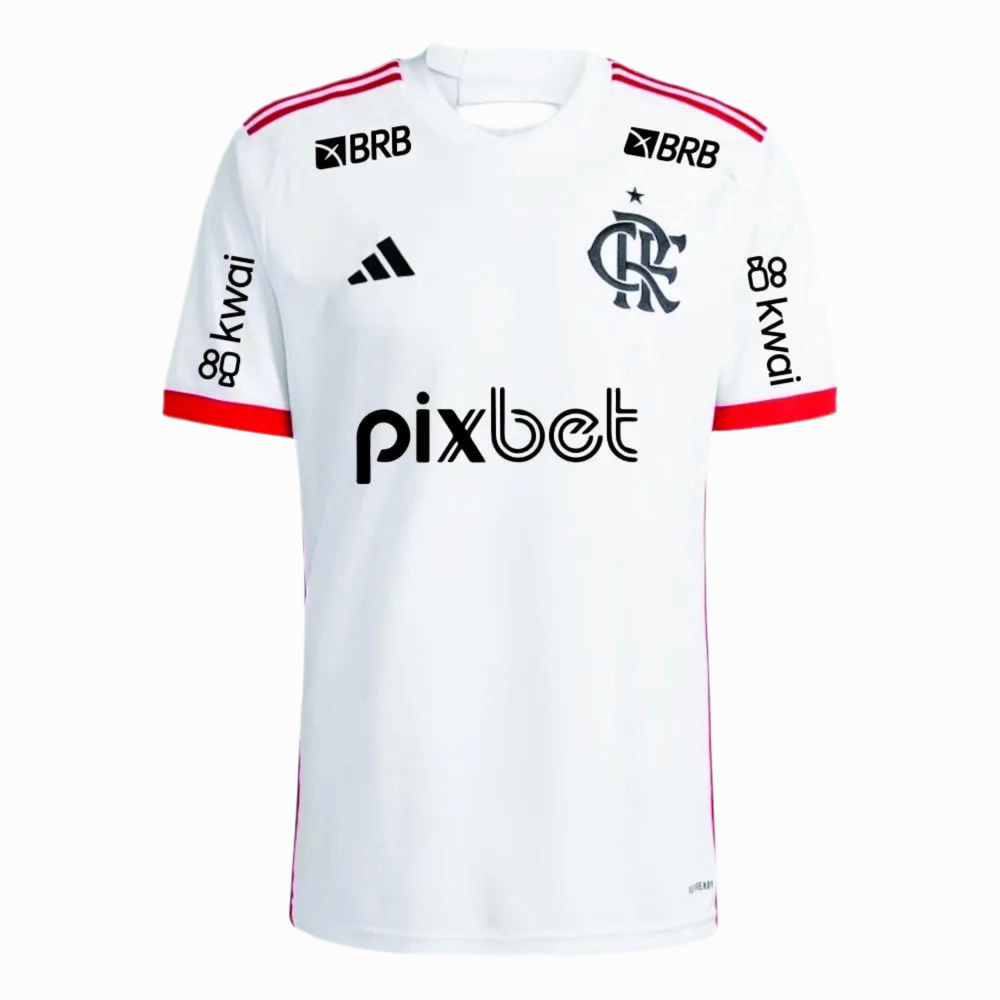 football matchday essentials Camisa Flamengo II 24/25   Patrocnios - Verso - Torcedor football fan lanyards
