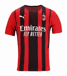 football matchday essentials Camisa Milan I 21/22 - Verso - Retr football star memorabilia
