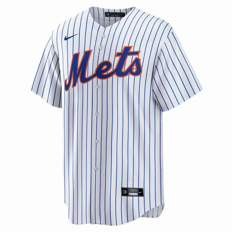 football matchday essentials Camisa MLB New York Mets Nike I Torcedor Masculina Listrada Francisco Lindor 12
