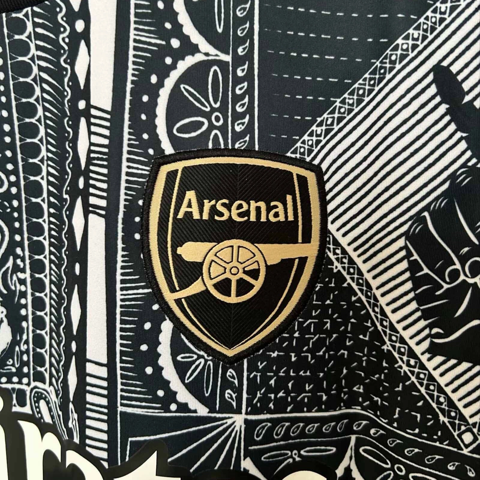 football scarf collection Camisa Arsenal Edio Especial 23/24 - Verso - Torcedor