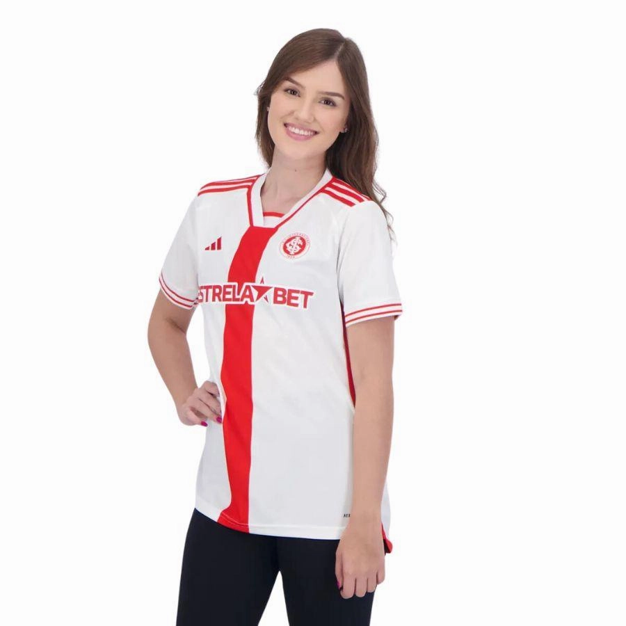 football scarf collection Camisa Internacional II 24/25 - Verso - Feminina football fan flags