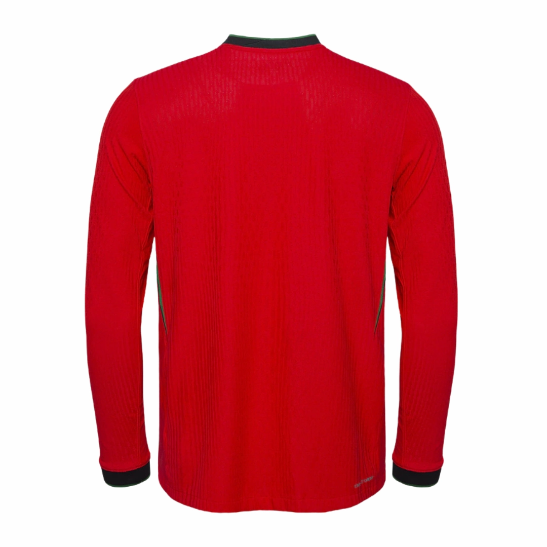 football scarf collection Camisa Portugal I 24/25 - Verso - Manga Longa