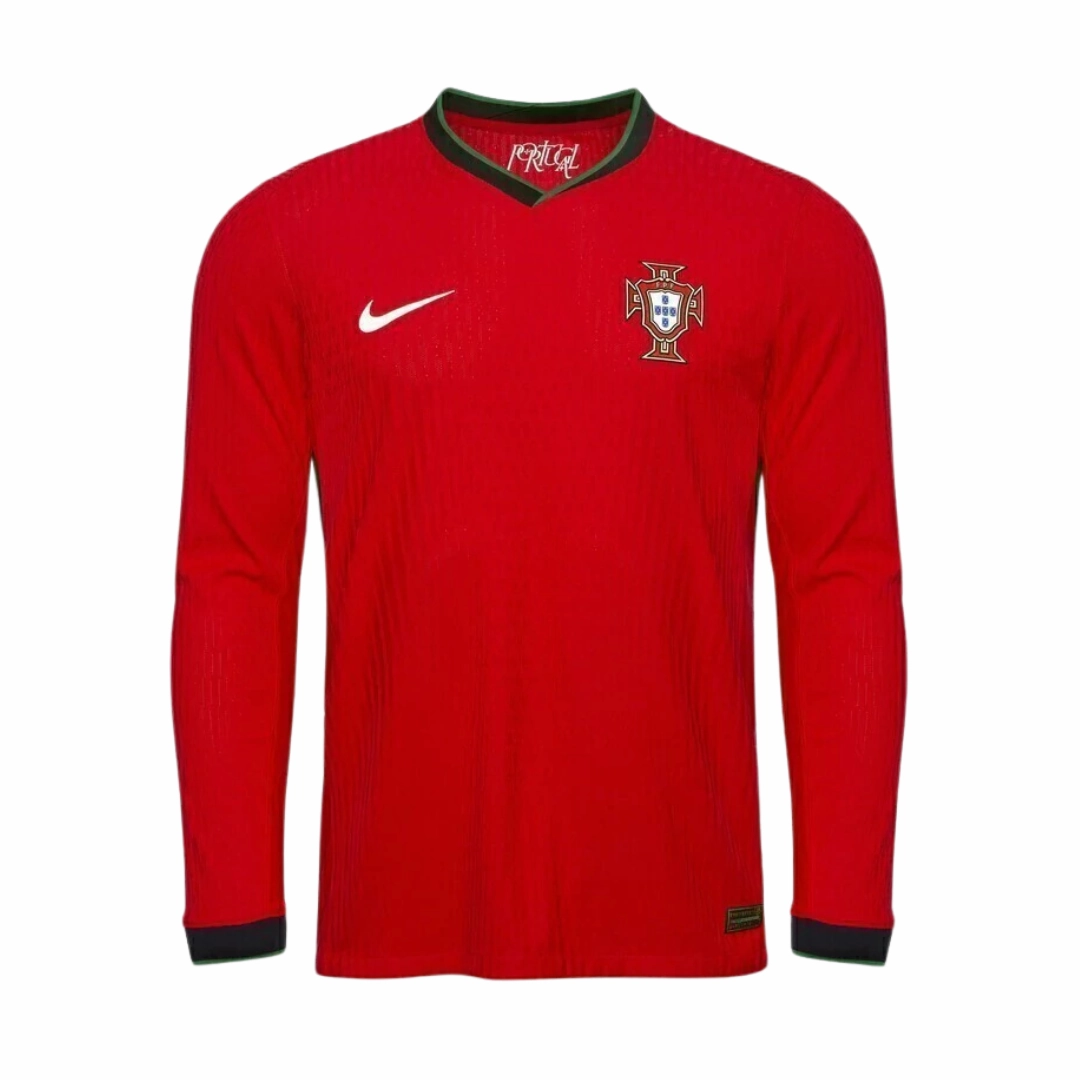 football scarf collection Camisa Portugal I 24/25 - Verso - Manga Longa football scarf collection