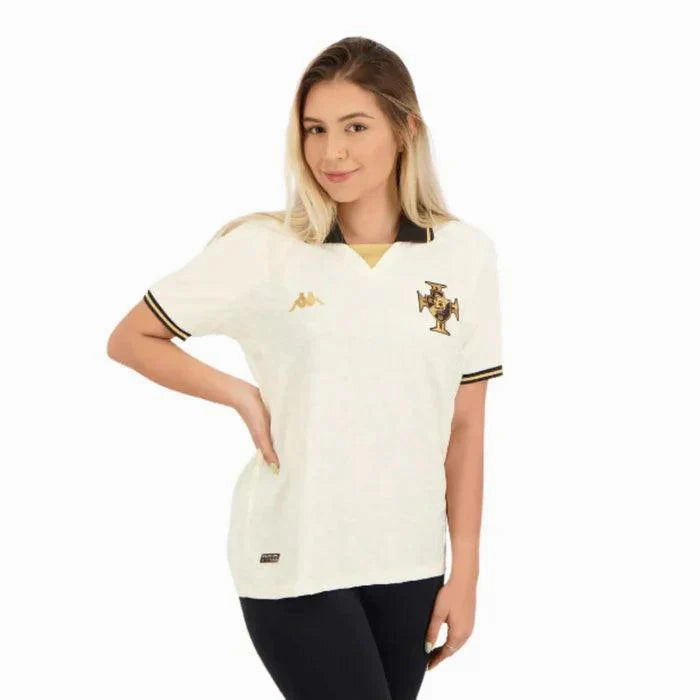 football stadium merchandise Camisa Vasco III 22/23 - Verso - Feminina football fan lanyards