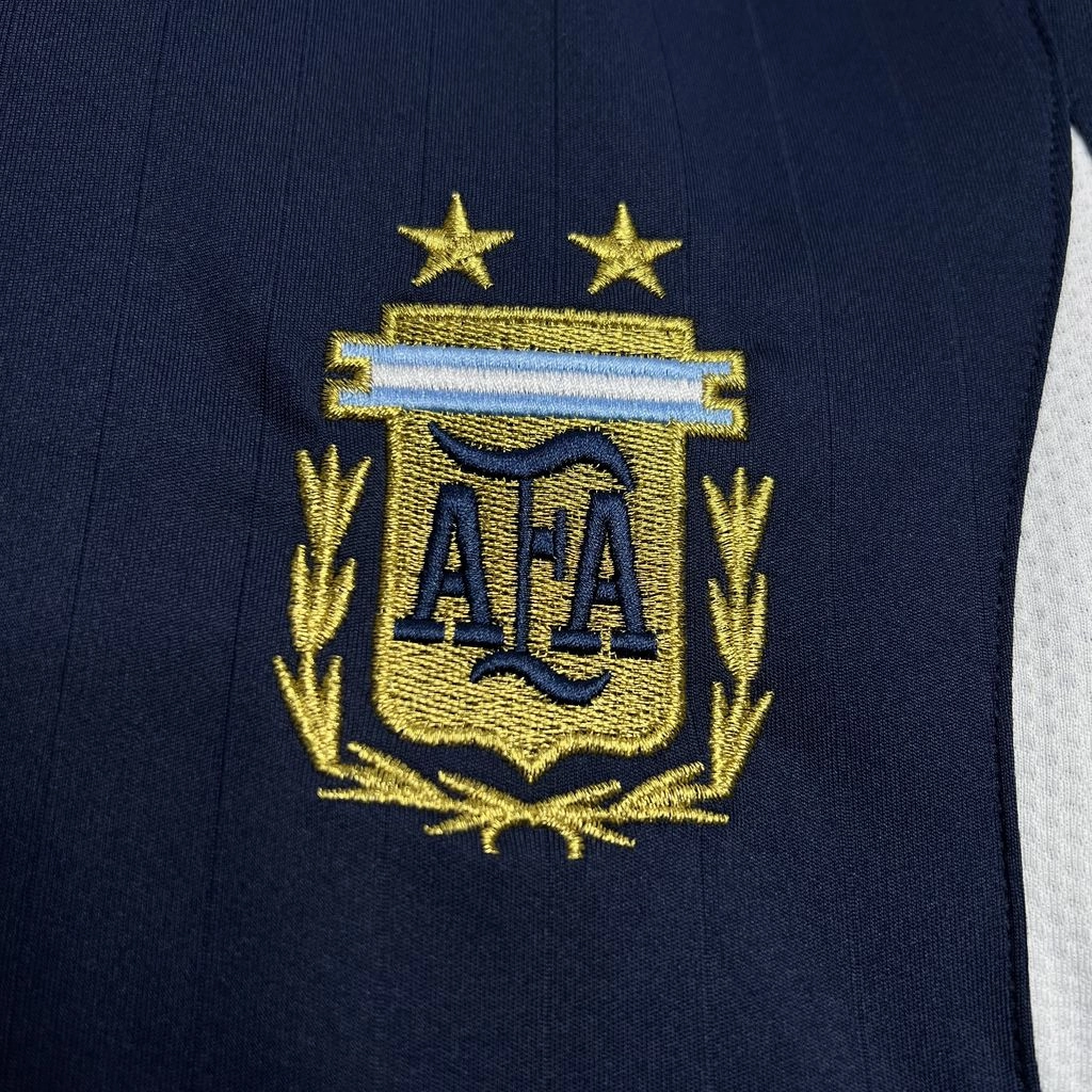 football star memorabilia Camisa Argentina II 06/07 - Verso - Retr