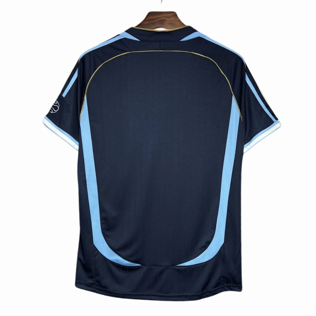 football star memorabilia Camisa Argentina II 06/07 - Verso - Retr