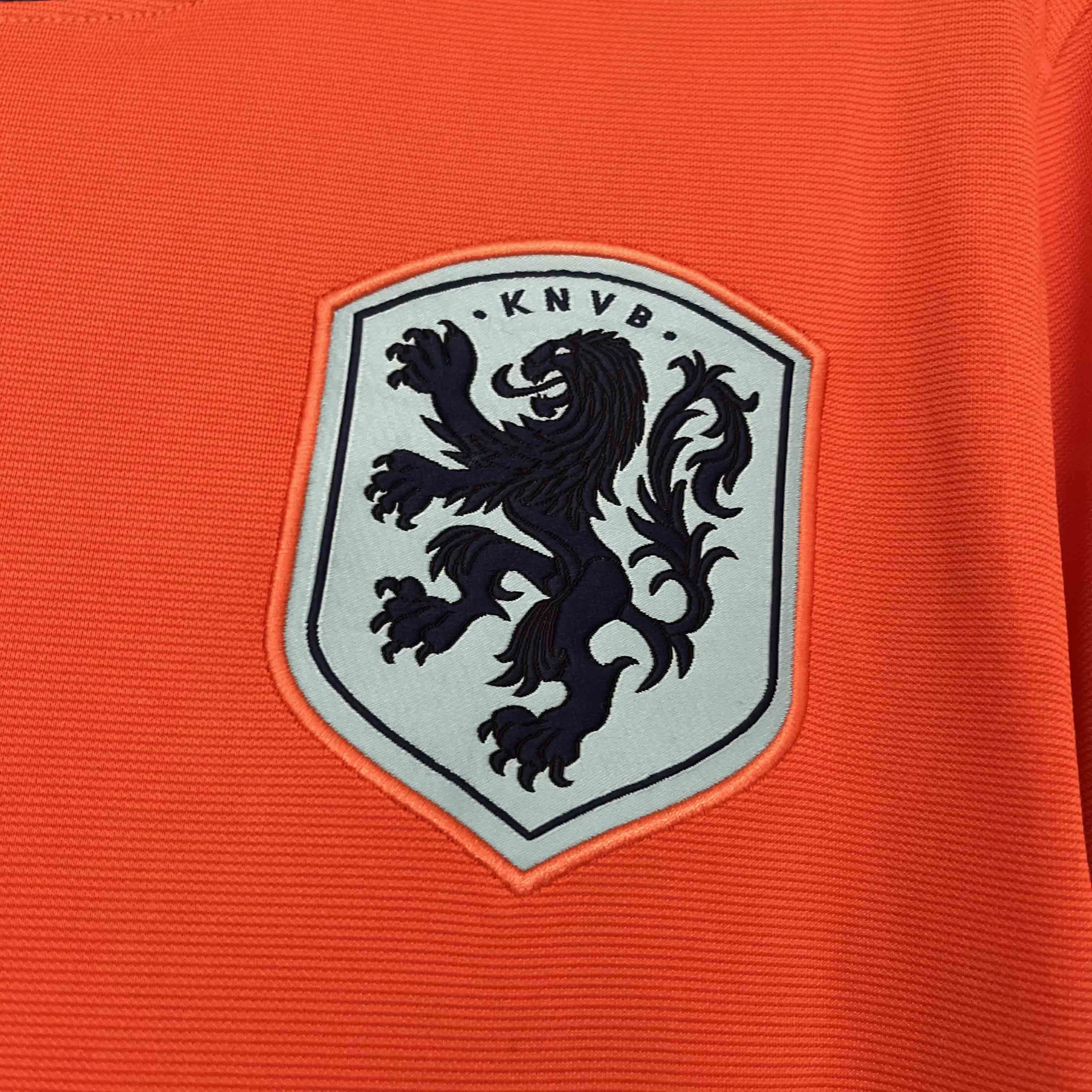 football star memorabilia Camisa Holanda I 24/25 - Verso - Torcedor