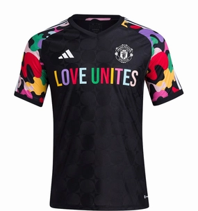 football supporters gear Camisa Manchester United Pr Jogo 23/24 - Verso - Torcedor football club keychains