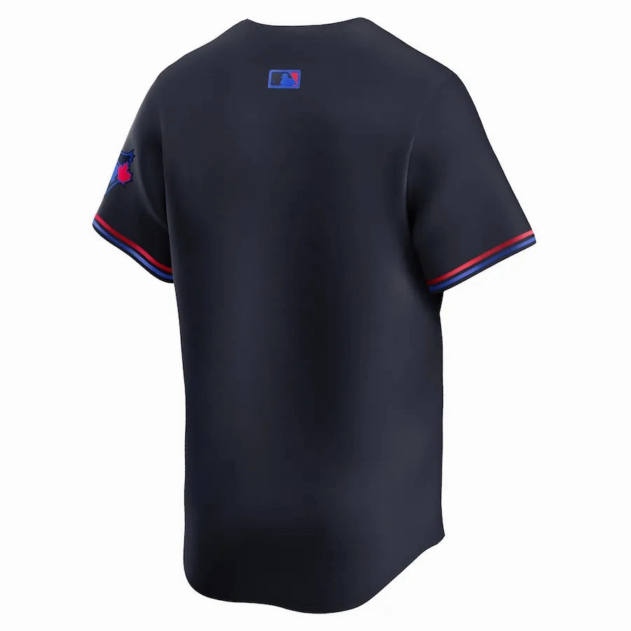 football supporters gear Camisa MLB Toronto Blue Jays Nike City Connect Torcedor Masculina Azul Marinho