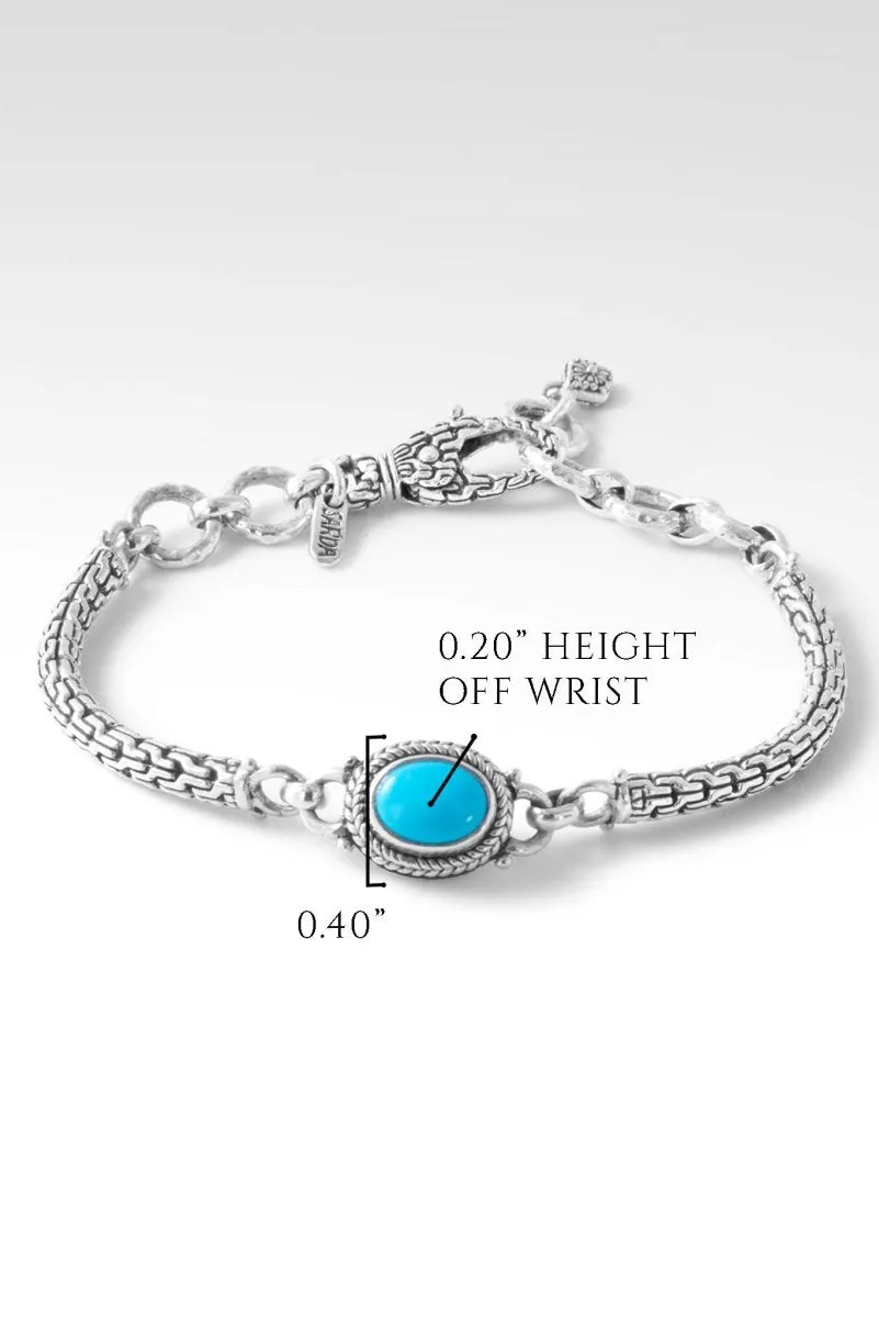 Forge Ahead Bracelet? in Sleeping Beauty Turquoise