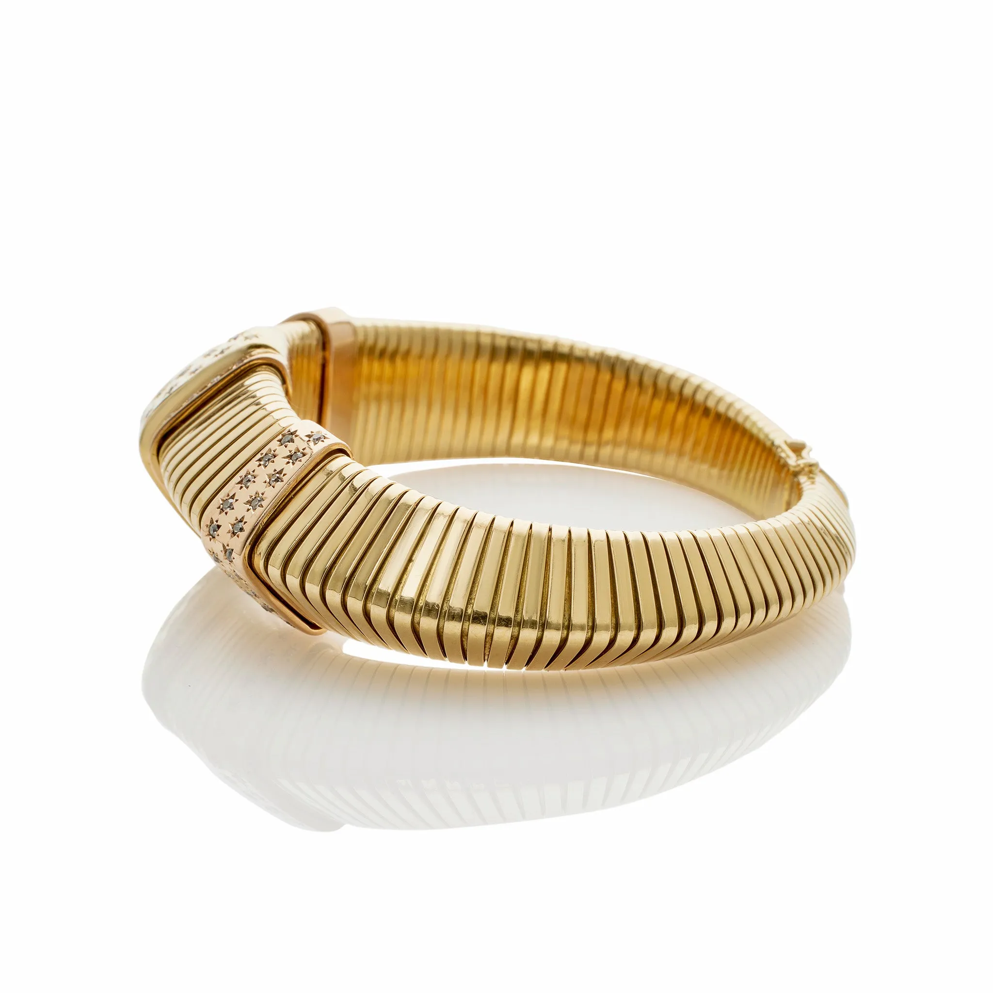 French Retro Triangular "Tubogas"  Bracelet