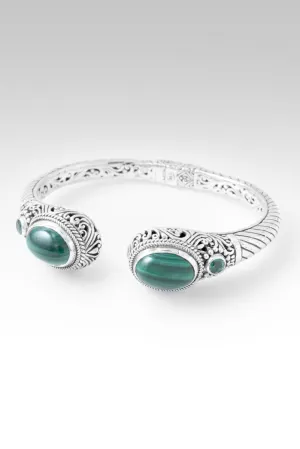 Fullness of Joy Tip-to-Tip Bracelet? in Malachite & Bali Hai? Mystic Topaz