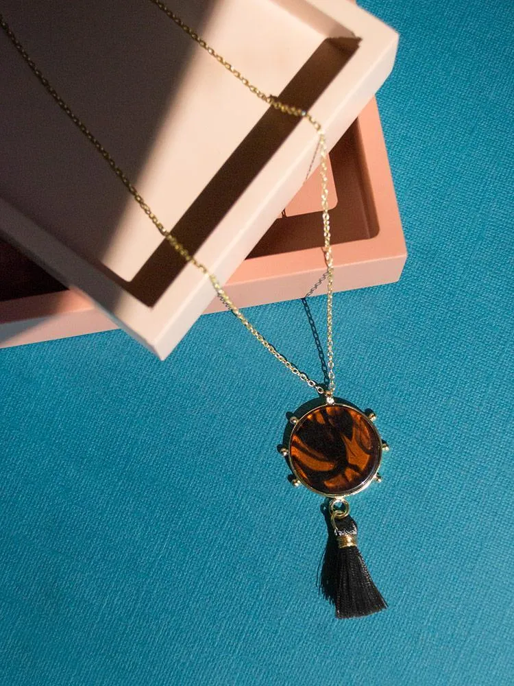 Gleam Necklace - Tortoiseshell