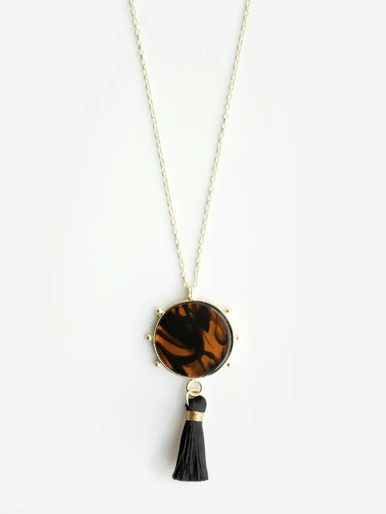 Gleam Necklace - Tortoiseshell