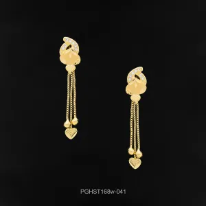 GOLDEN HANGING STUD PSHST168W-041