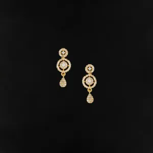 GOLDEN HANGING STUD PSHST262W-041