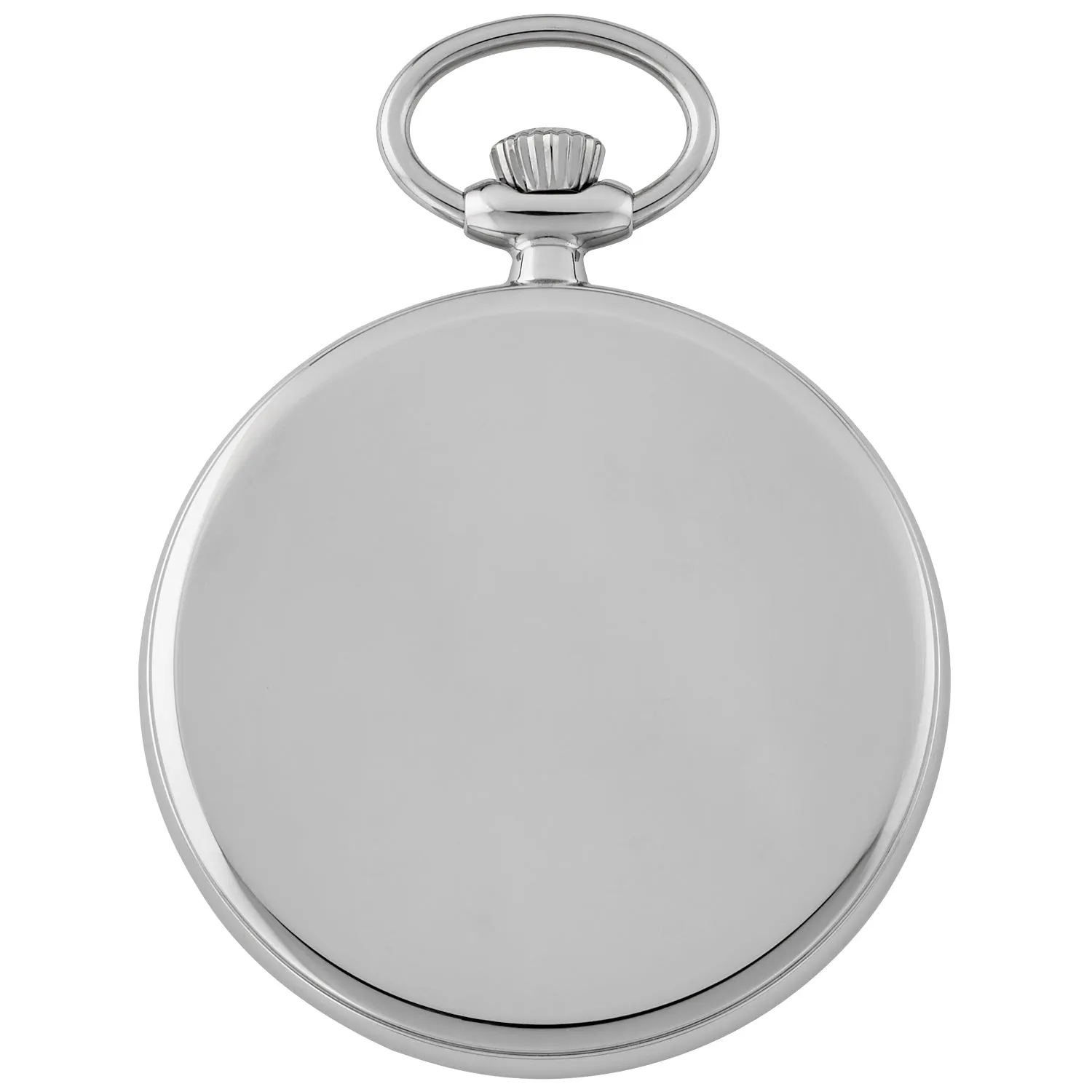 Gotham Men's Stainless Steel 30M WR Analog Quartz Date Railroad Pocket Watch # GWC14105SB