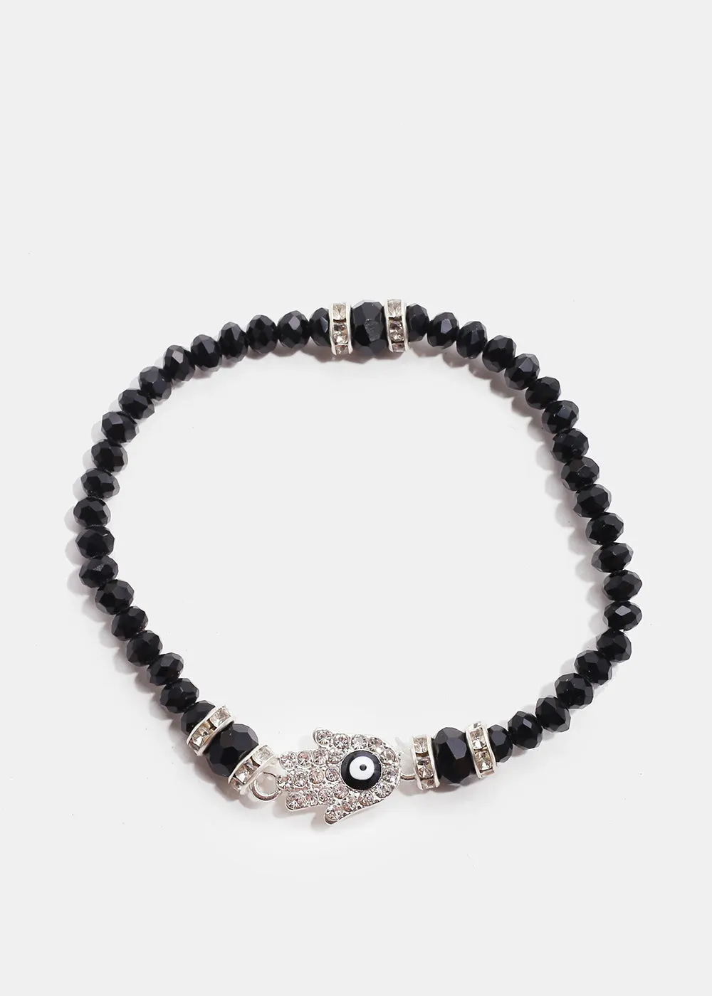 Hamsa Hand Bead Bracelet