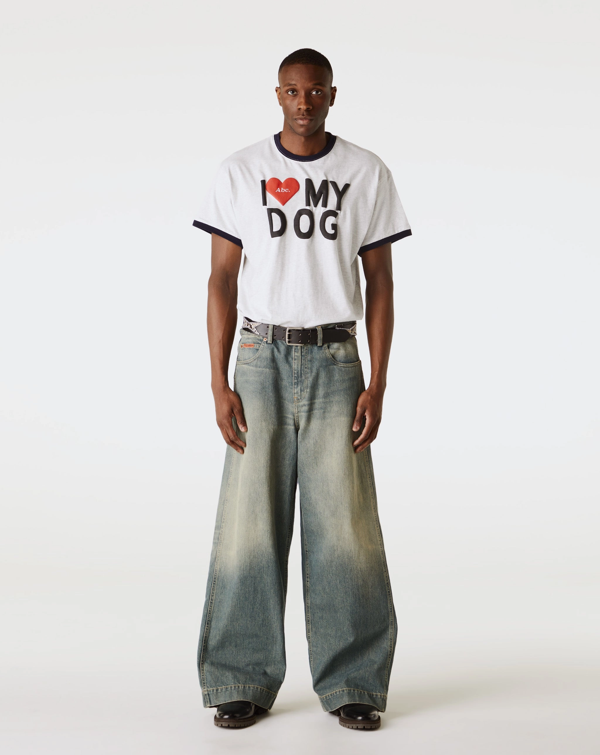 I Love My Dog Ringer Shirt