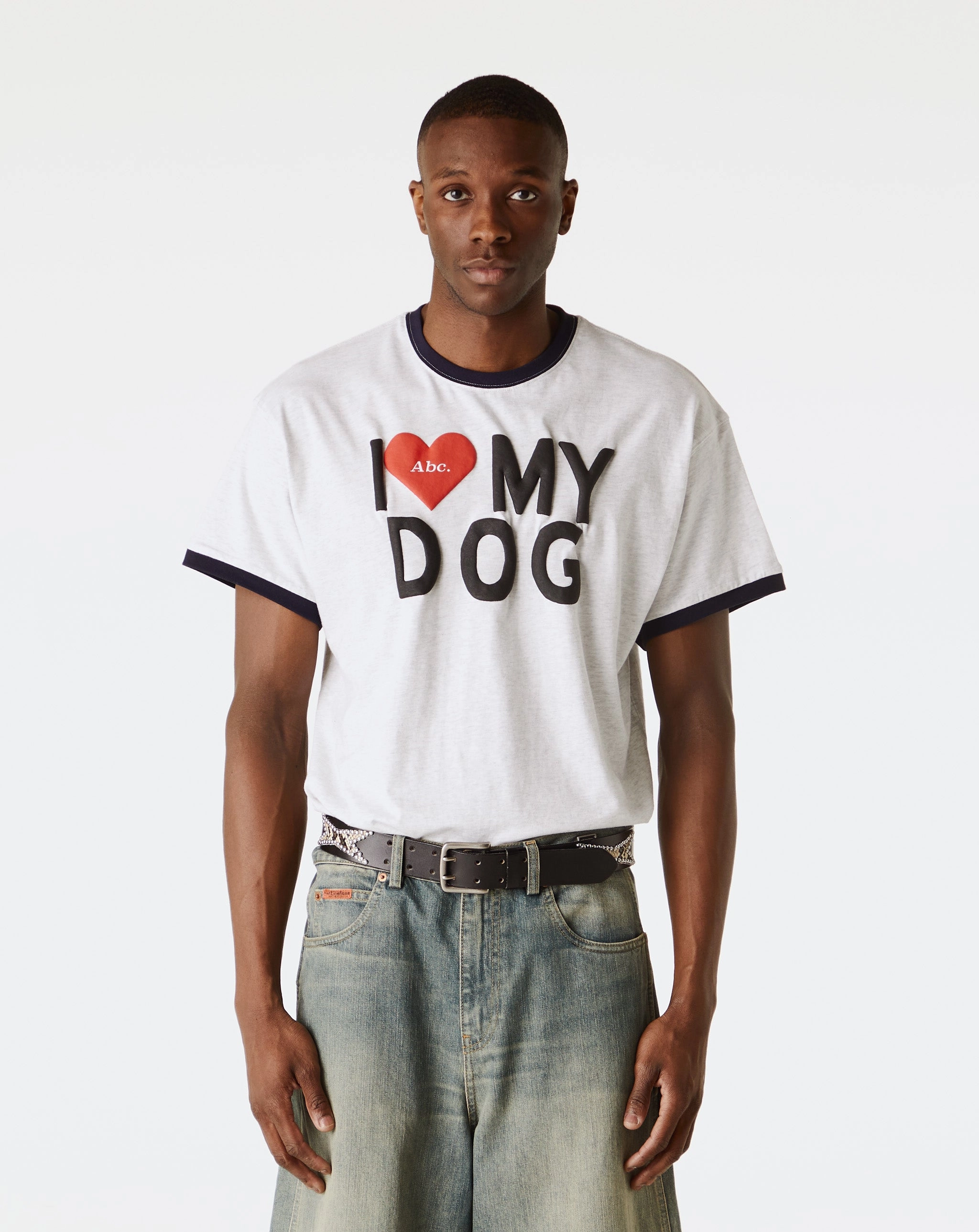 I Love My Dog Ringer Shirt