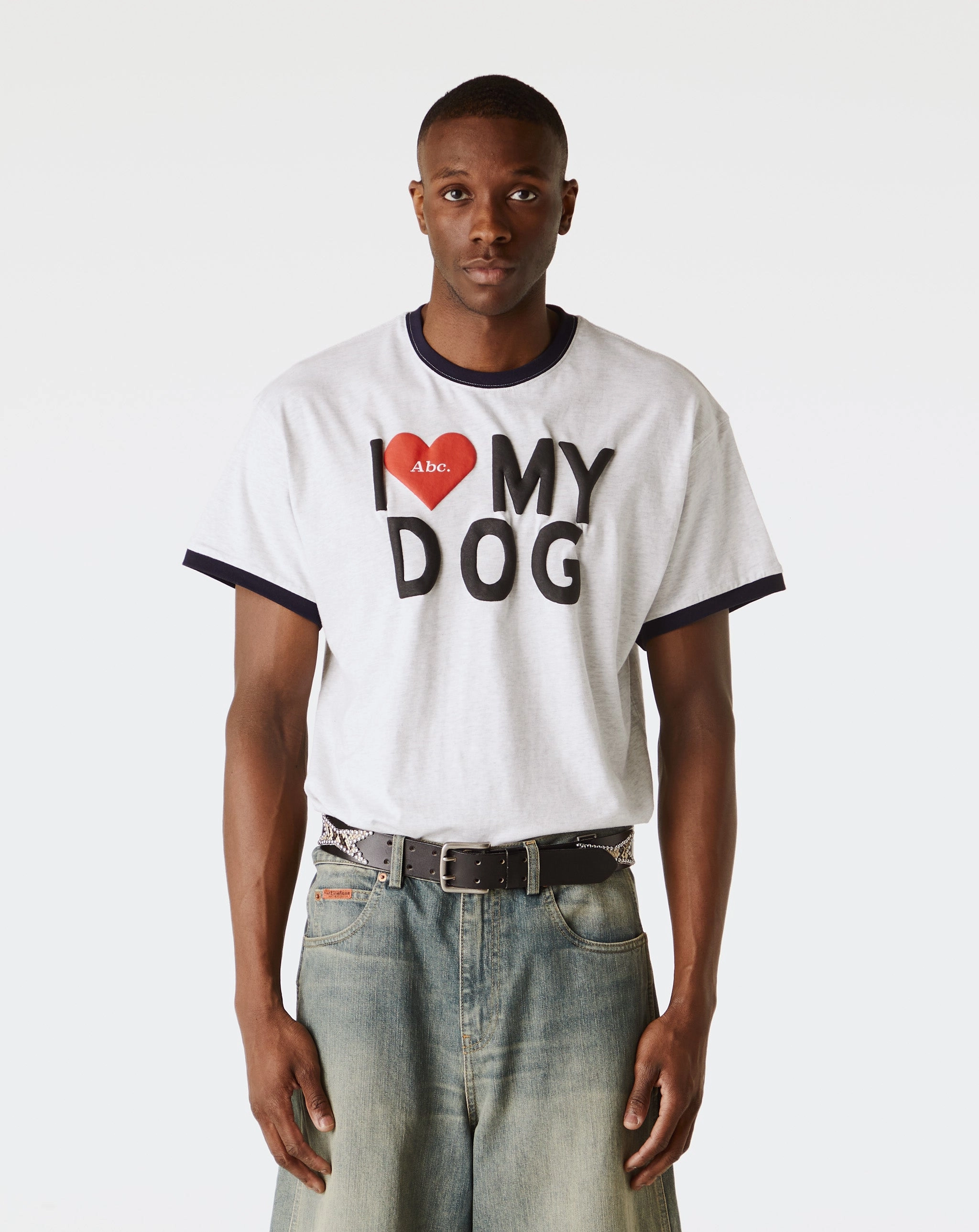 I Love My Dog Ringer Shirt