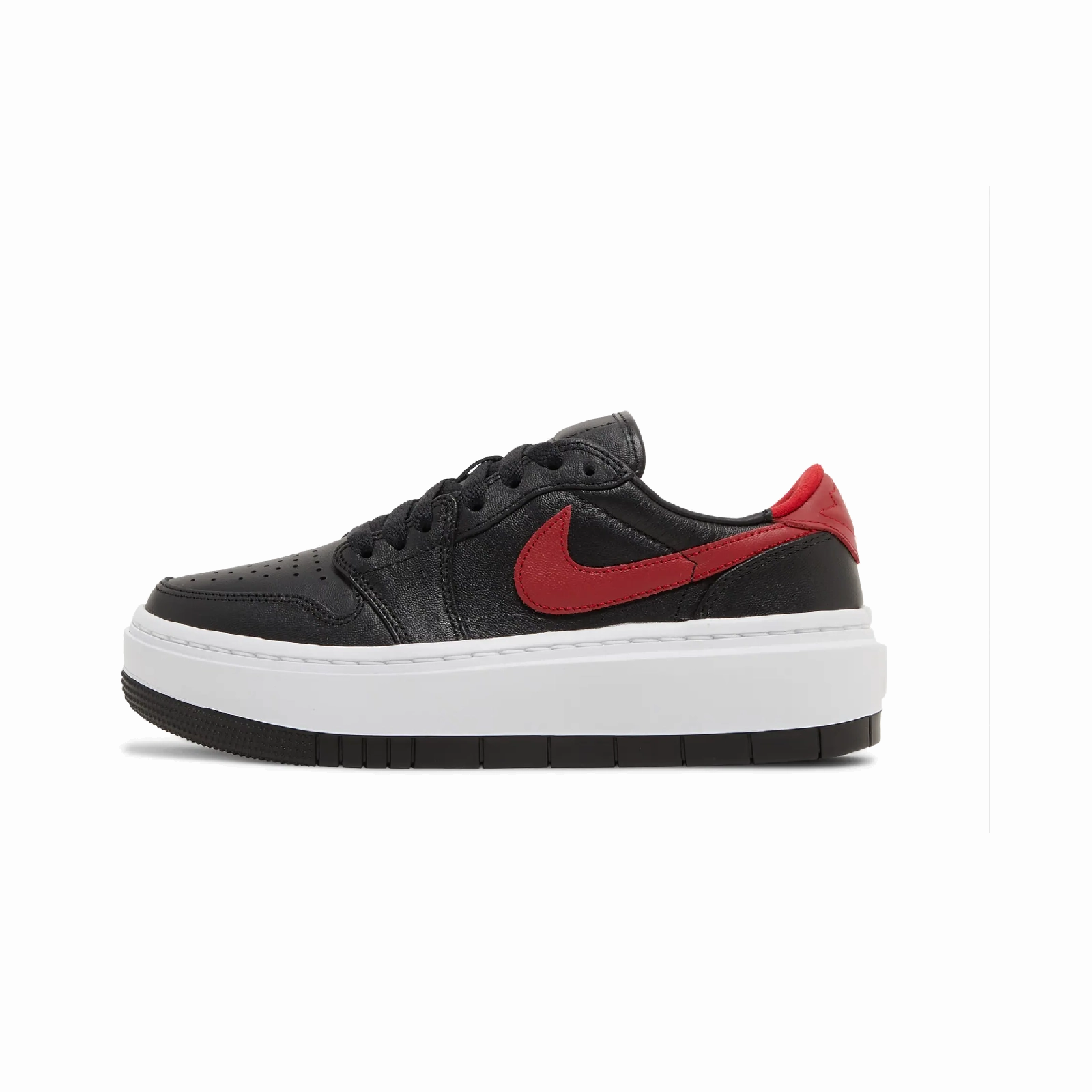 Jordan 1 Elevate Low Black Gym Red White (Women's)