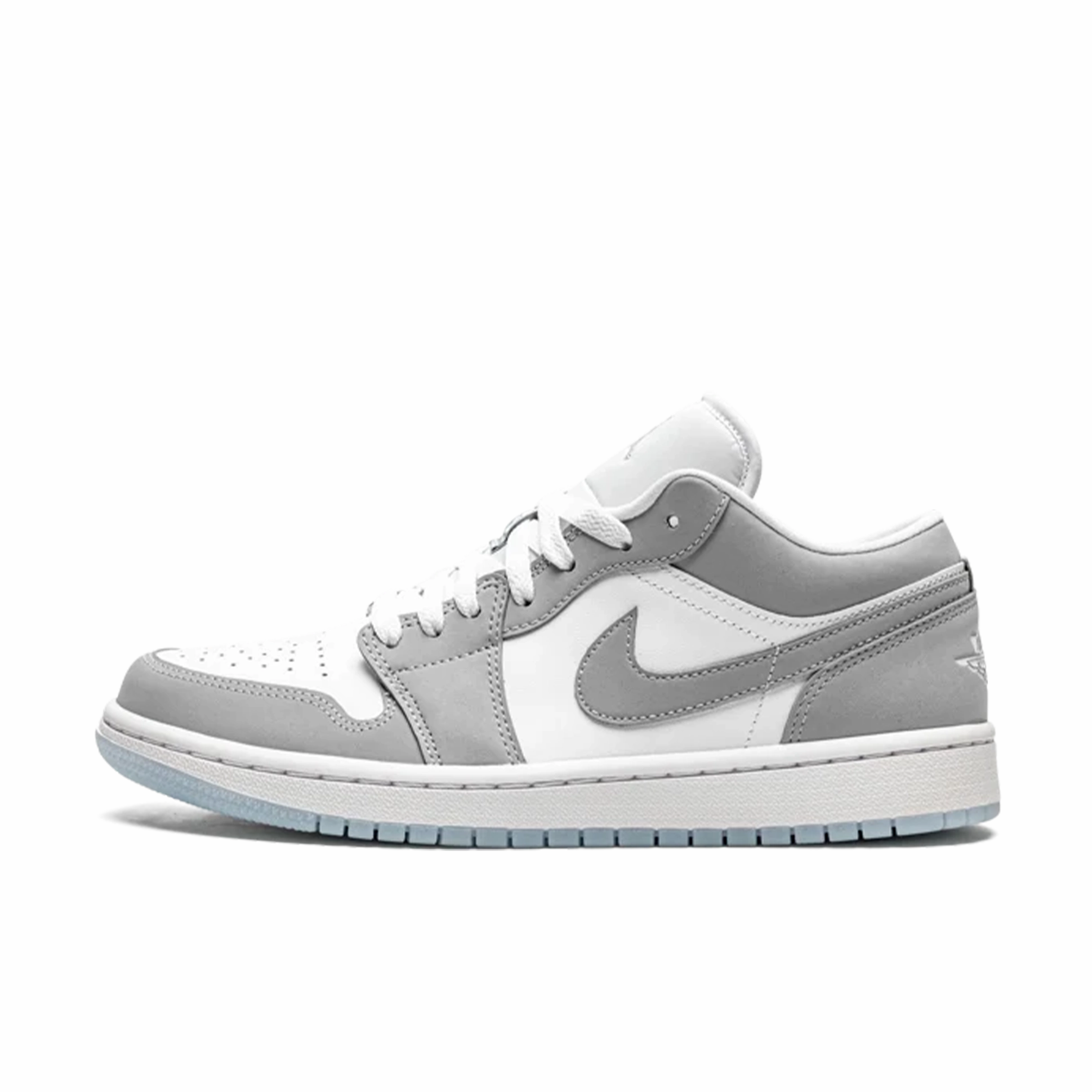 Jordan 1 Low Aluminium Wolf Grey (Women's)