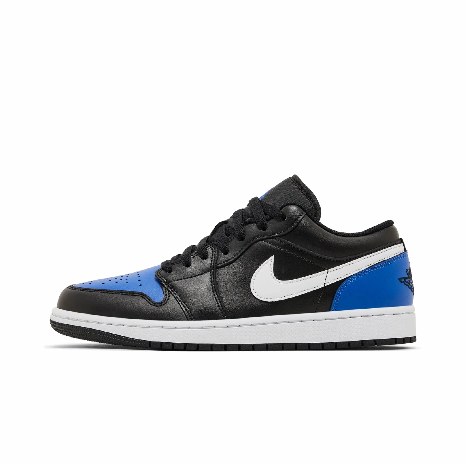 Jordan 1 Low Black Royal Toe