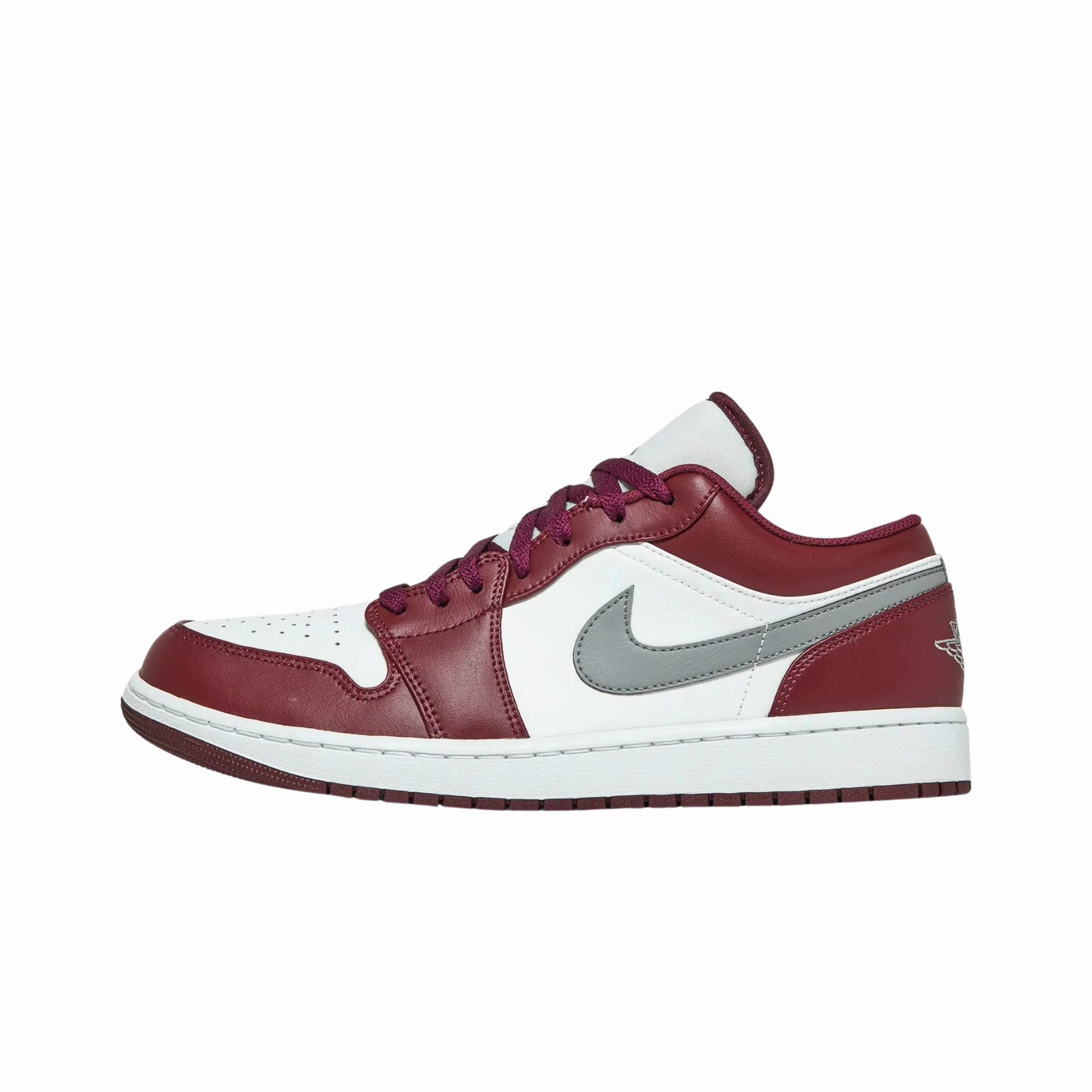 Jordan 1 Low White Bordeaux